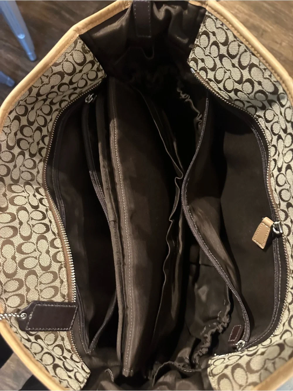 Coach iconic canvas